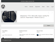Tablet Screenshot of mindrecords.com